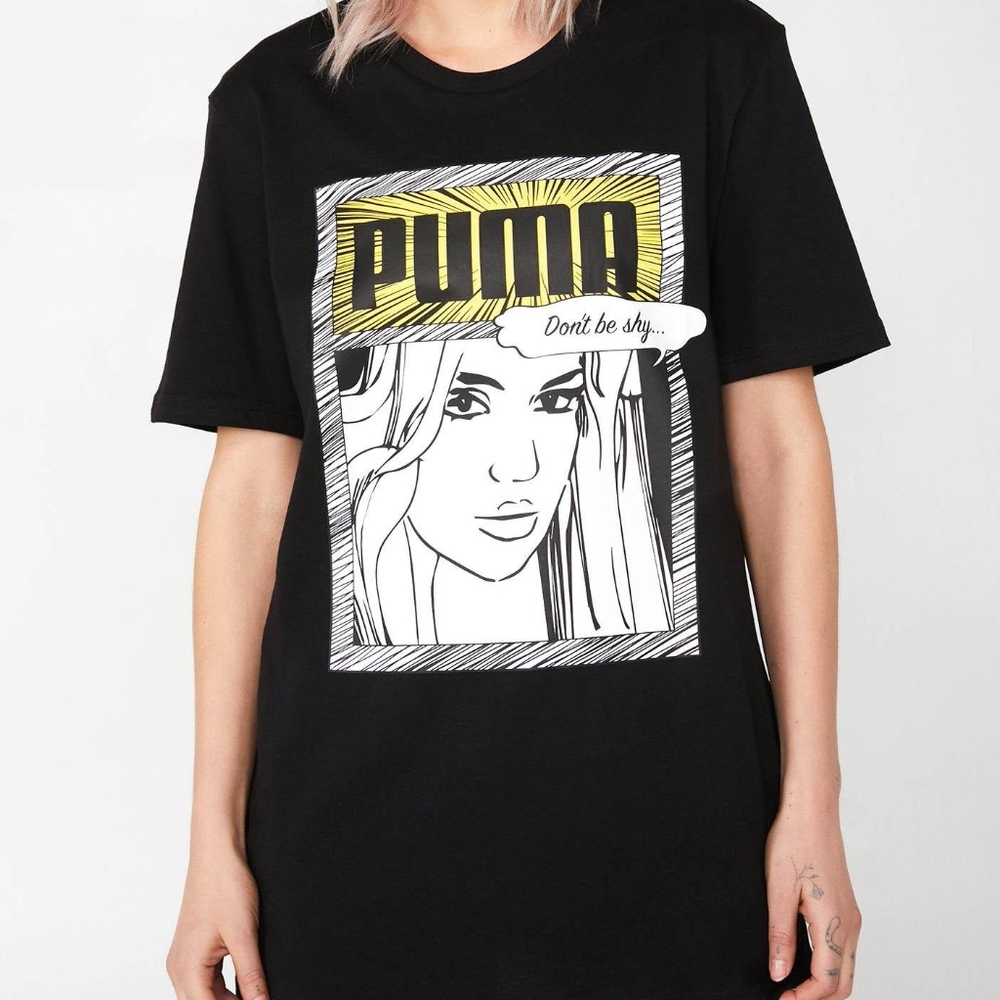 PUMA Dont be shy t-shirt -  New with tag - Unisex